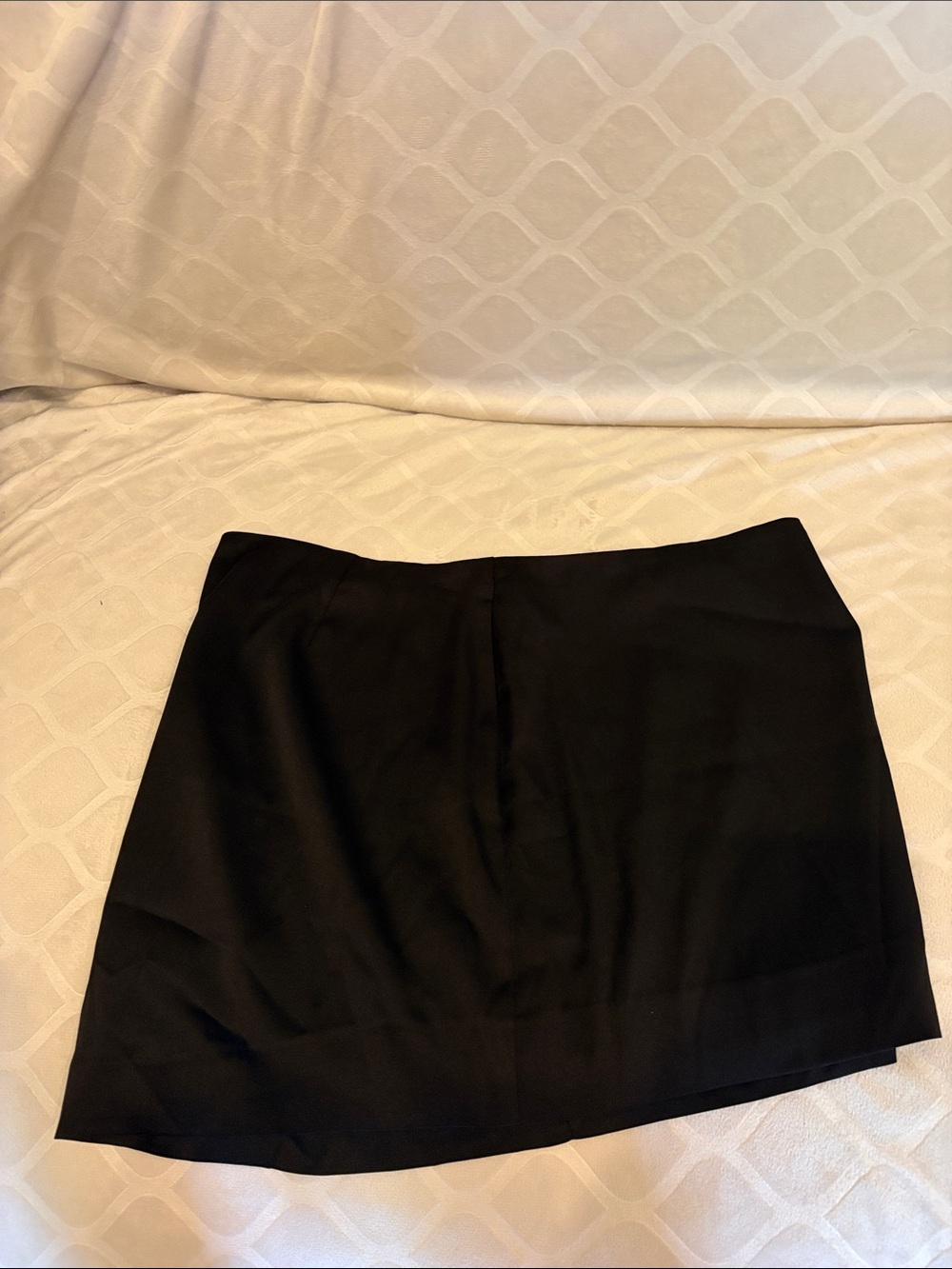 Sunday Best Black Mini Skirt - Clean A-Line Silhouette